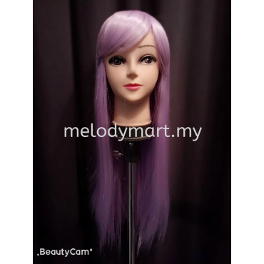 Long Wig Purple Color