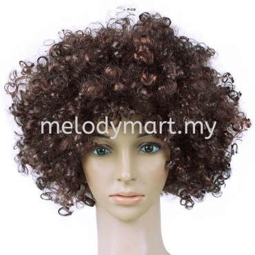 Afro Wig 200G Brown (Medium) - 0302 03