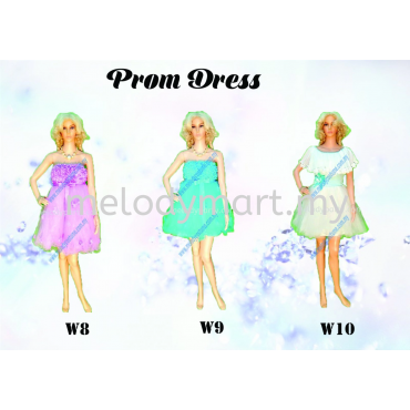 Prom Dress Short W8-W10
