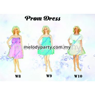 Prom Dress Short W8-W10