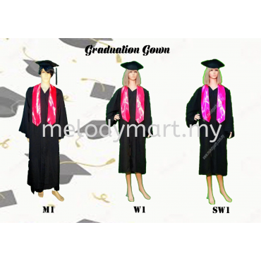 Graduation Gown M1-Sw1