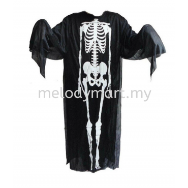 Halloween \ Skeleton Ghost Costume \ 120Cm Adult