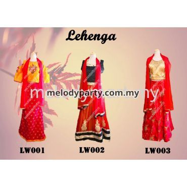 Lehenga Lw001-Lw003