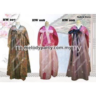 Hanbok Hw 007 -Hw 009