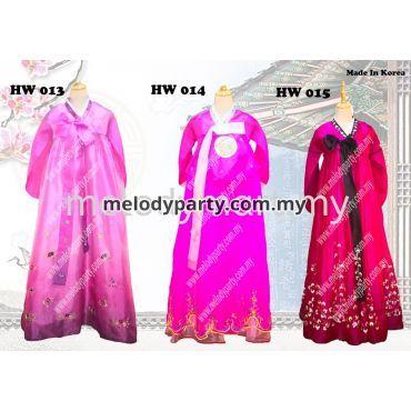 Hanbok Hw 013 - Hw 015