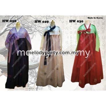 Hanbok Hw 028 - Hw 030