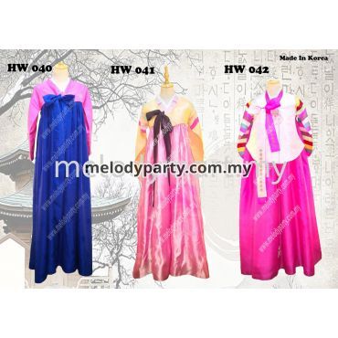 Hanbok Hw 040 -Hw 042