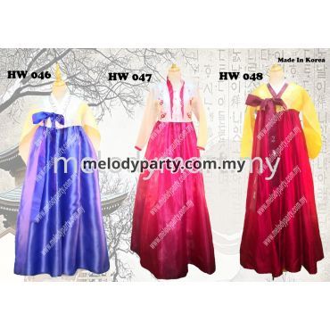 Hanbok Hw 046 - Hw 048