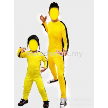 Bruce Lee Yellow Jumpsuit Adult & Kids (1008050200)