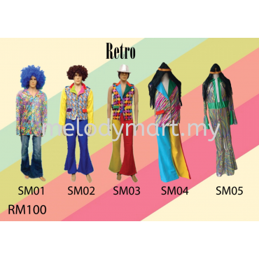 Retro Costume Sm01-Sm05