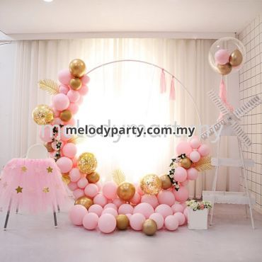 Circle Arch Wedding Backdrop