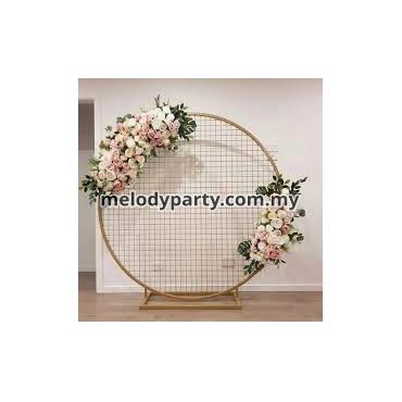 Circle Arch Wedding Backdrop