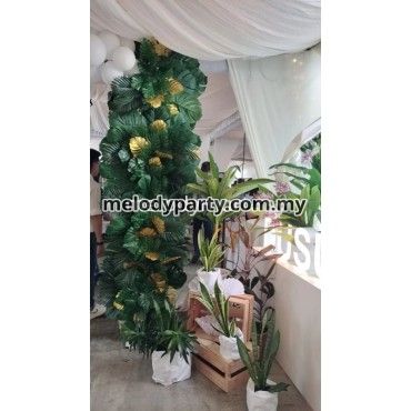 Artificial Tropical Palm Leaves Décor