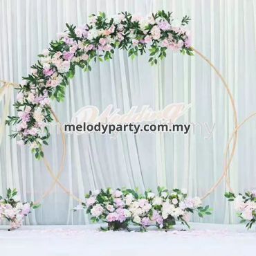 Metal Circle Arch Frame 1