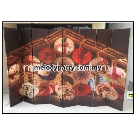 PROP RENTAL 6 Fold screen