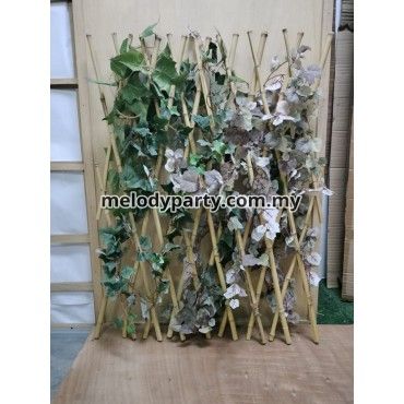 BAMBOO FENCE GARDEN DECOR