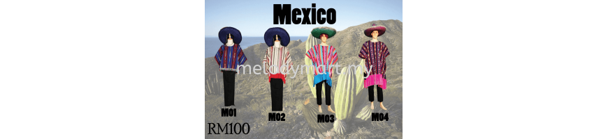 Mexico Costume Rental Malaysia | Traditional Mexican Costumes | MELOOOD