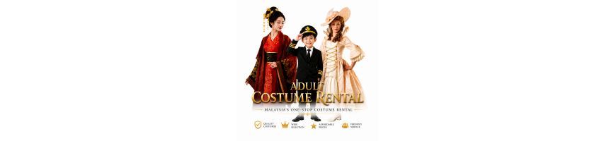 Adult Costumes Rental Malaysia | MELOOOD Costume Rental